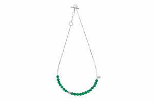Atlantic Green Agate Necklace