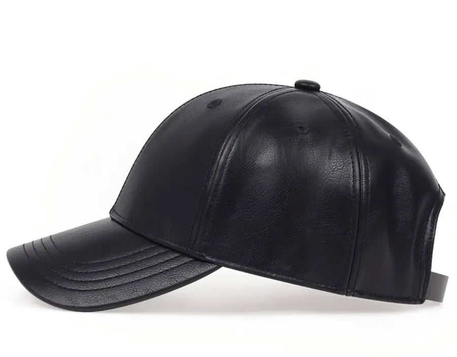 Cappello in Vera Pelle Regolabile