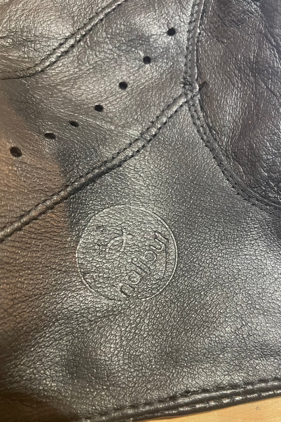 Guanti da Guida in Vera Pelle Nera