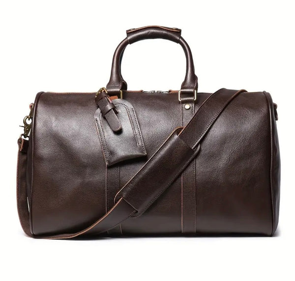 Borsone Weekender in Vera Pelle Vintage