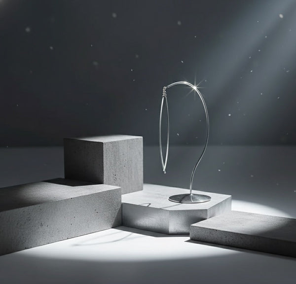 Halibut Orecchini in Argento 925